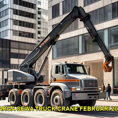 harga sewa truck crane februari 2025